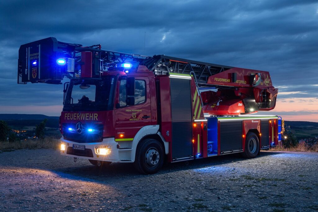 fire truck, fire fighting, rosenbauer