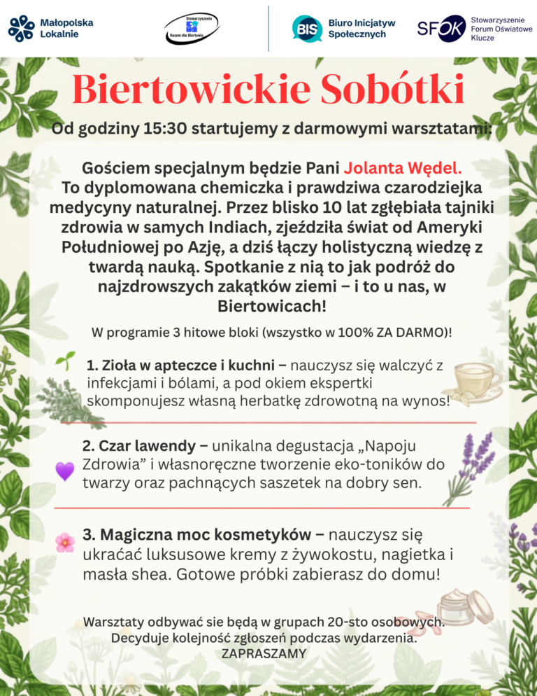 🔥 TEGO JESZCZE W BIERTOWICACH NIE BYŁO! 🔥 Szykujcie się na absolutny hit tegorocznych Sobótek! Zapomnijcie o nudnych wykładach – wjeżdżamy z potężną dawką wiedzy, magii i... całkowicie darmowymi
